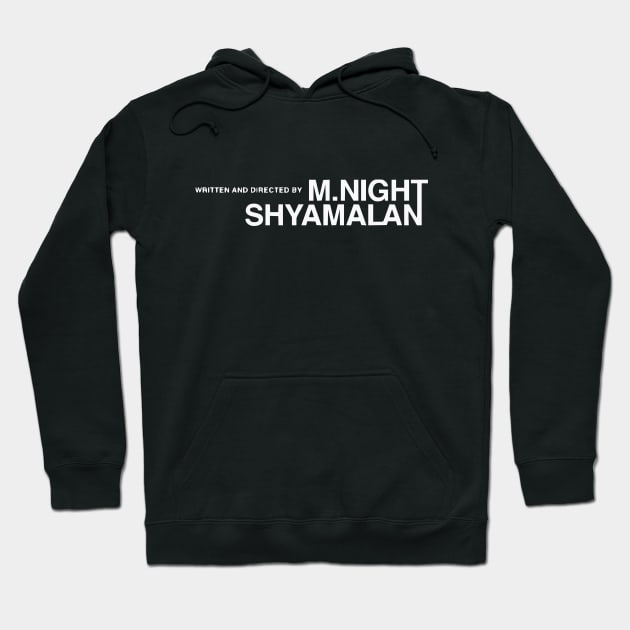 M. Night Shyamalan Hoodie by amon_tees